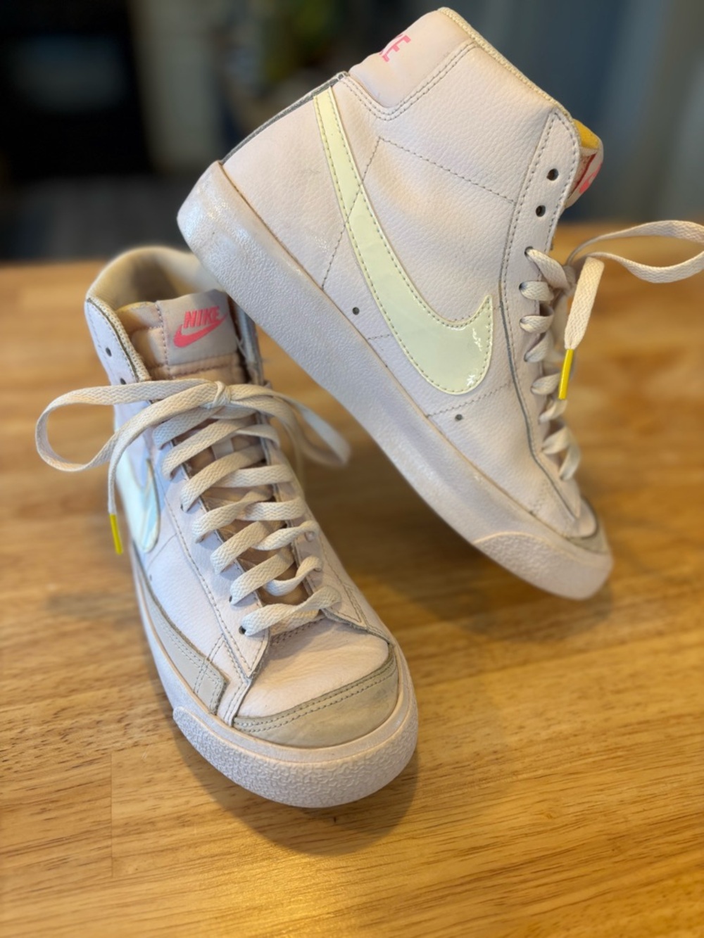 Nike Blazers in Pale Pink-Custom